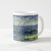 Vincent van Gogh - Zeegezicht bij Saintes Maries Grote Koffiekop (Voorkant rechts)