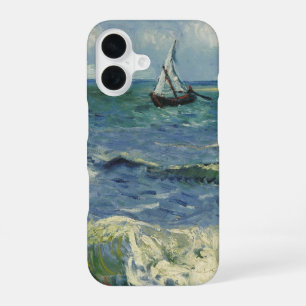 Vincent van Gogh - Zeegezicht bij Saintes Maries iPhone 16 Hoesje