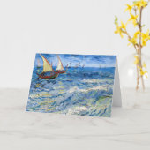Vincent van Gogh - Zeegezicht bij Saintes-Maries Kaart (Gele Bloem)