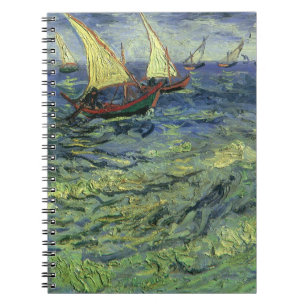 Vincent van Gogh - Zeegezicht bij Saintes Maries Notitieboek