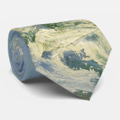 Vincent van Gogh - Zeegezicht bij Saintes Maries Stropdas (Opgerold)