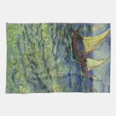 Vincent van Gogh - Zeegezicht bij Saintes Maries Theedoek (Horizontaal)