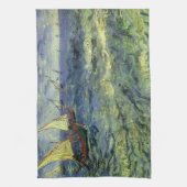 Vincent van Gogh - Zeegezicht bij Saintes Maries Theedoek (Verticaal)