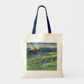 Vincent van Gogh - Zeegezicht bij Saintes Maries Tote Bag (Voorkant)