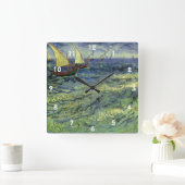 Vincent van Gogh - Zeegezicht bij Saintes Maries Vierkante Klok (Huis)