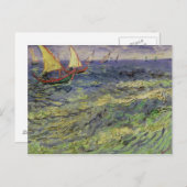 Vincent van Gogh | Zeegezicht in saintes-Maries Briefkaart (Voorkant / Achterkant)