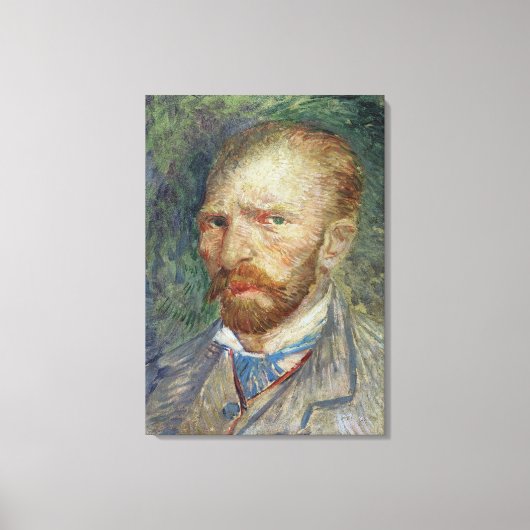 Vincent van Gogh | Zelfportret, 1887 Canvas Afdruk (Voorkant)