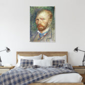 Vincent van Gogh | Zelfportret, 1887 Canvas Afdruk (Insitu (Slaapkamer))