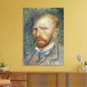 Vincent van Gogh | Zelfportret, 1887 Canvas Afdruk (Insitu (Woonkamer))