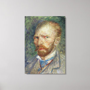 Vincent van Gogh   Zelfportret, 1887 Canvas Afdruk