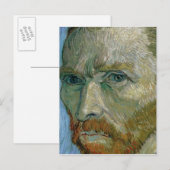 Vincent van Gogh | Zelfportret, 1889 Briefkaart (Voorkant / Achterkant)