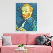 Vincent van Gogh | Zelfportret, 1889 Canvas Afdruk (Insitu (Woonkamer))