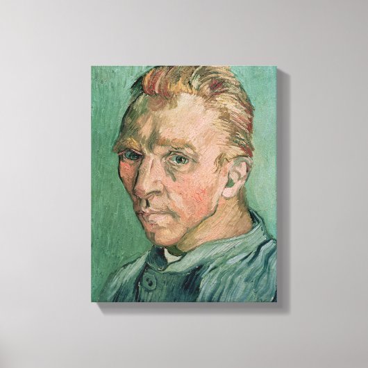 Vincent van Gogh | Zelfportret, 1889 Canvas Afdruk (Voorkant)
