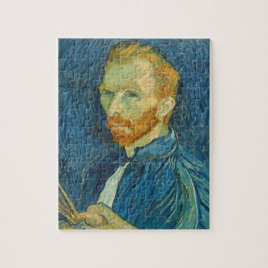 Vincent van Gogh | Zelfportret, 1889 Legpuzzel (Verticaal)
