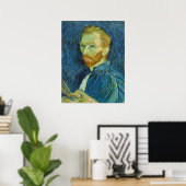 Vincent van Gogh: Zelfportret, 1889 Poster (Thuiskantoor)