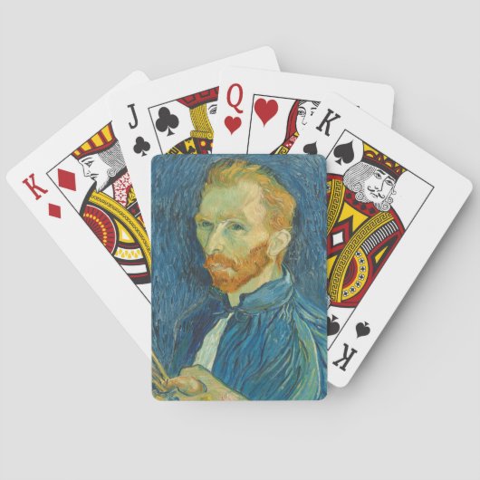Vincent van Gogh | Zelfportret, 1889 Speelkaarten (Achterkant)