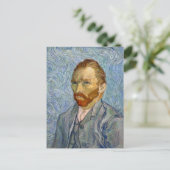 Vincent Van Gogh - Zelfportret Briefkaart (Staand voorkant)