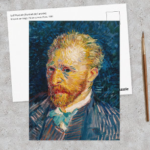 Vincent Van Gogh - Zelfportret Briefkaart