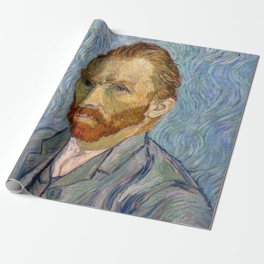 Vincent Van Gogh - Zelfportret Cadeaupapier (Uitgerold)