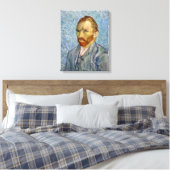 Vincent Van Gogh - Zelfportret Canvas Afdruk (Insitu (Slaapkamer))