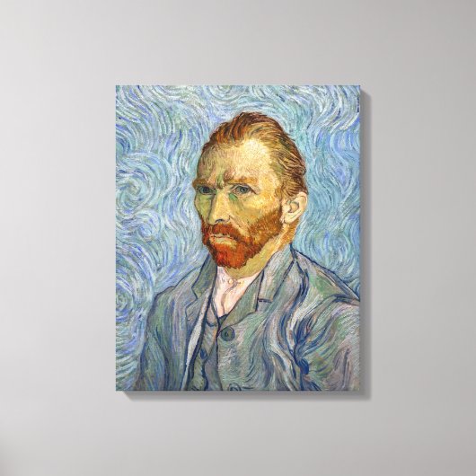 Vincent Van Gogh - Zelfportret Canvas Afdruk (Voorkant)