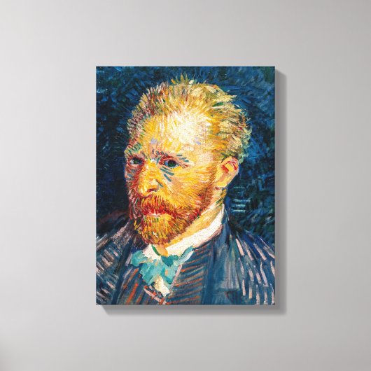 Vincent Van Gogh - Zelfportret Canvas Afdruk (Voorkant)