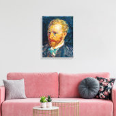 Vincent Van Gogh - Zelfportret Canvas Afdruk (Insitu (Woonkamer))