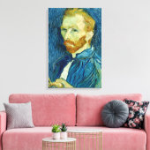 Vincent van Gogh Zelfportret Canvasprint Canvas Afdruk (Insitu (Woonkamer))