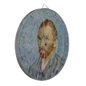 Vincent Van Gogh - Zelfportret Dartbord (Voorkant Links)