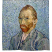 Vincent Van Gogh - Zelfportret Douchegordijn (Voorkant)