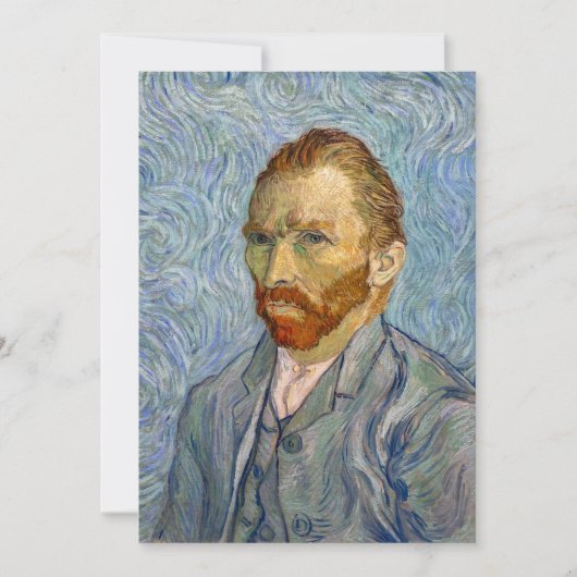 Vincent Van Gogh - Zelfportret Kaart (Voorkant)