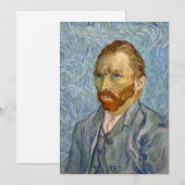 Vincent Van Gogh - Zelfportret Kaart (Voorkant / Achterkant)