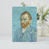 Vincent van Gogh - Zelfportret Kaart (Staand voorkant)