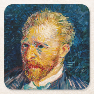 Vincent Van Gogh - Zelfportret Kartonnen Onderzetters