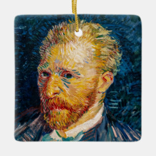Vincent Van Gogh - Zelfportret Keramisch Ornament