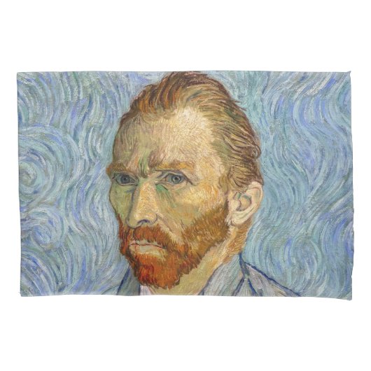 Vincent Van Gogh - Zelfportret Kussensloop (Voorkant)
