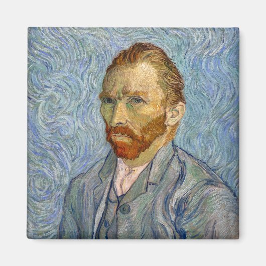 Vincent Van Gogh - Zelfportret Magneet (Voorkant)