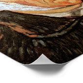 Vincent van Gogh - zelfportret met gebandatuurde o Poster (Hoek)