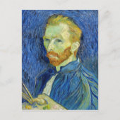 Vincent van Gogh - Zelfportret met palet Briefkaart (Voorkant)