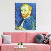 Vincent van Gogh - Zelfportret met palet Canvas Afdruk (Insitu (Woonkamer))