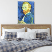 Vincent van Gogh - Zelfportret met palet Canvas Afdruk (Insitu (Slaapkamer))
