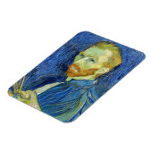 Vincent van Gogh - Zelfportret met palet Magneet (Linkerzijde)