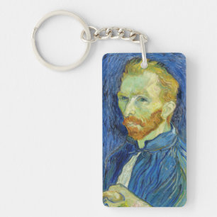 Vincent van Gogh - Zelfportret met palet Sleutelhanger