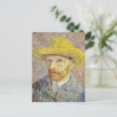 Vincent van Gogh - Zelfportret met Pet Briefkaart (Staand voorkant)