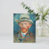 Vincent van Gogh, Zelfportret met Pet Briefkaart (Staand voorkant)