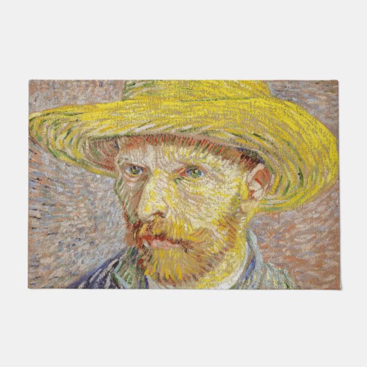 Vincent van Gogh - Zelfportret met Pet Deurmat (Voorkant)