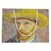 Vincent van Gogh - Zelfportret met Pet Groot Cadeauzakje (Achterkant)