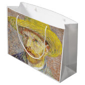 Vincent van Gogh - Zelfportret met Pet Groot Cadeauzakje (Achterkant Gekanteld)