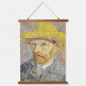 Vincent van Gogh - Zelfportret met Pet Hangend Wandkleed (Voorkant)