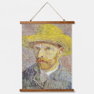Vincent van Gogh - Zelfportret met Pet Hangend Wandkleed